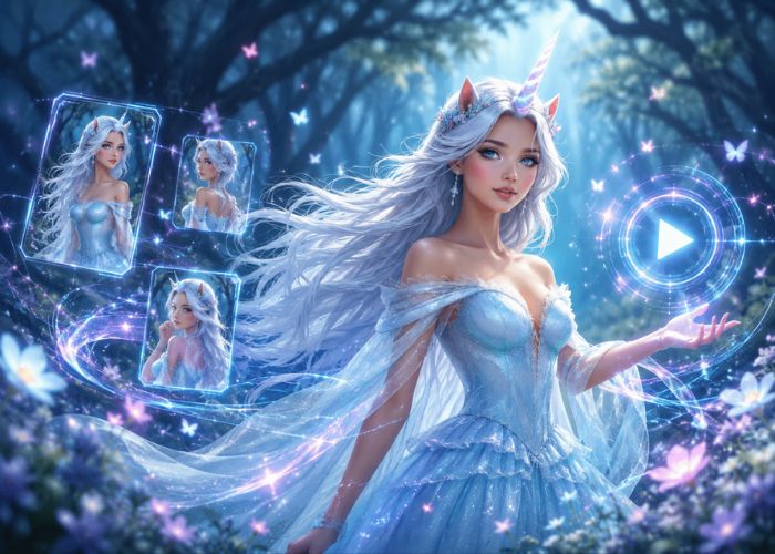 Text-and-Image AI Video Workflows for Fantasy Character Projects